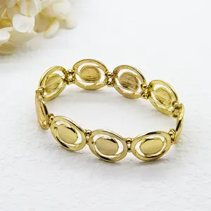 24K Bracelets Bangles Fashion Women Bangle Gold Jewelry Mens Gold Cuff Bracelets Men'S Beaded Bracelets Gold Plated Jewelry