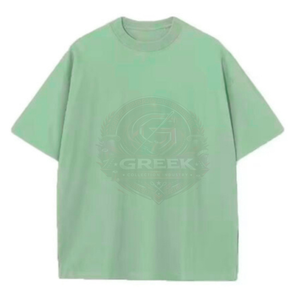 เสื้อยืดพรีเมียมผู้ชาย สวมใส่สบาย น้ำหนักเบา ผ้าฝ้าย 100% ลำลอง ทรงโอเวอร์ไซส์ คอกลม แขนสั้น แห้งเร็ว ระบายอากาศได้ดี พิมพ์ลายดิจิทัล - Product Image 3