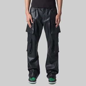 Pantalon en cuir taille haute pour homme – Nouveau style tendance, design personnalisé, vente en gros à prix abordable - Product Image 1