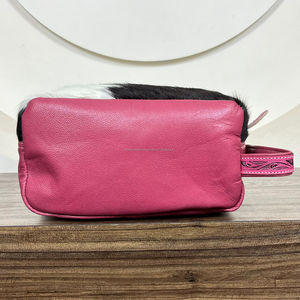 กระเป๋าเครื่องสำอางมีซิปกระเป๋าเครื่องสำอาง, กระเป๋าเครื่องสำอางมีซิปหนังสำหรับเดินทางชายหาดตามสั่ง2025 - Product Image 5