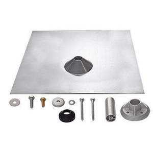 Montaje rápido QBase Metal Shake & Slate 3,25 Post-3,75 Net 18x18 Mill- - Product Image 1