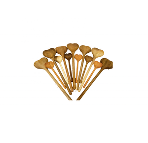 <b>Wooden</b> Dinner Kitchen Cooking Utensils Set /Custom logo Heart-shaped <b>Wooden</b> Utensils/ <b>Wooden</b> Kitchen Home Restaurant Party - Product Image 5