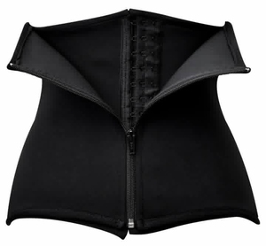 Ceinture amincissante sans couture en polyester/nylon pour femme, contrôle moyen, fermeture éclair frontale, respirante, lavable en machine, usage quotidien, personnalisable ODM - Product Image 1