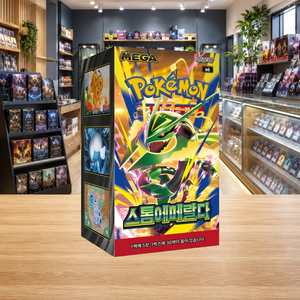 [M6] Boîte de boosters de cartes à collectionner Storm Emeralda version coréenne pour les magasins de détail, les magasins d'articles de loisirs et les revendeurs - Product Image 1