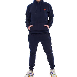 Chándal Básico Transpirable de Color Sólido para Hombre, Ropa de Invierno, Servicio OEM, MOQ Bajo - Product Image 3