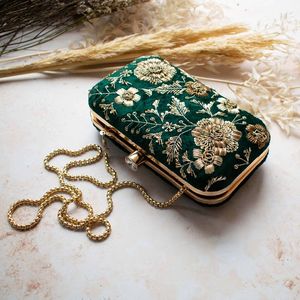 Bolsos de Noche Bordados a Mano para Fiesta y Boda, con Cristales y Diamantes de Imitación, para Mujer - Product Image 1