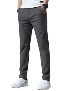 Wholesale Custom Men Stretchable Track Pants OEM Manufacturer Bulk Supplier <b>Drawstring</b> Joggers Casual Sportswear <b>Trousers</b> - Product Image 2