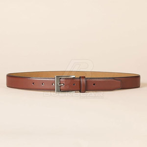 Cuir de vachette élégant pour homme, look classique moderne, ajustement réglable en acier, écologique, léger, pour tenue décontractée ou formelle - Product Image 4