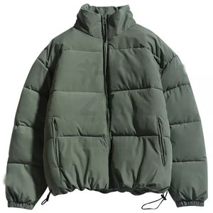 Premium Cotton Filled Puffer <b>Jacket</b> Unisex <b>Winter</b> <b>Waterproof</b> Windproof Eco-Friendly Quick Dry Quilted Coat Outdoor Hiking - Product Image 2