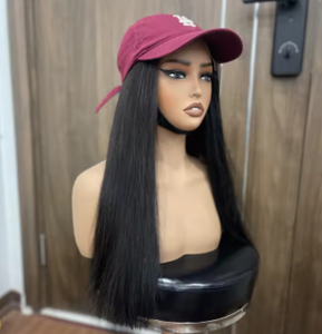 Peluca de Cabello Humano Vietnamita 100% Liso Negro con Cierre de Encaje, Brillo Espejo, Doble Trama, Sin Enredos, Sin Caída - ¡La Más Vendida! - Product Image 4