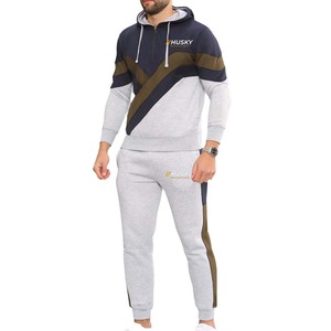 Pantalones Deportivos de Forro Polar con Capucha para Hombre, Estilo Husky, con Bloques de Color, Cierre con Cordón, Bolsillos Laterales, Ropa Casual de Invierno, 100% - Product Image 6