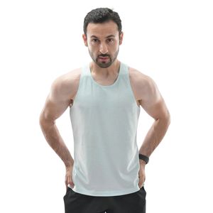 <b>Men</b> Dark Grey Sleeveless Gym Tank Top Racerback Workout <b>Vest</b> Breathable Muscle Fit Fitness <b>Training</b> Sportswear Apparel Factor - Product Image 1
