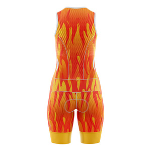 Ensemble maillot et salopette de cyclisme pour femmes grandes tailles, léger, respirant, extensible dans quatre directions, séchage rapide, écologique - Product Image 3