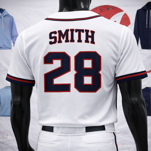 Conjunto de Uniforme de Béisbol Personalizado, Talla Grande, Secado Rápido, Transpirable, Antibacteriano, Absorbe la Humedad, Tela 100% Poliéster - Product Image 4