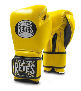 Guantes de Boxeo Profesionales de Cuero Vacuno Genuino con Logotipo Personalizado, Transpirables, Ligeros, con Cierre de Gancho y Bucle, Antideslizantes - Product Image 1