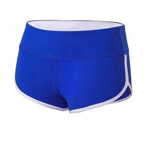 Shorts Deportivos de Compresión Alta con Logotipo Personalizado OEM, Suaves como la Mantequilla, Elásticos, con Corte en Contraste, para Mujer - Product Image 3