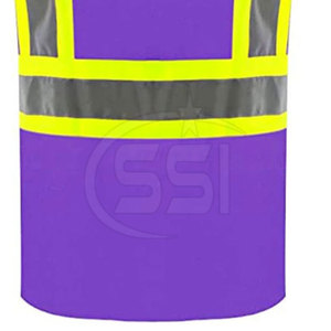 Soft Fabric High Visibility ANSI Class 2 Water Proof Safety Polo Shirt <b>LED</b> Flash Reflective Performance for Factory Warehouse - Product Image 5