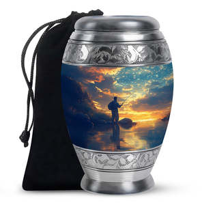 Urna de Aluminio Económica para Cenizas Humanas con Estilo Elegante para Servicios de Cremación y Funerarias - Product Image 4