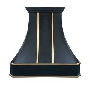 Campana de diseño Bell de cobre puro martillado, superventas, campana de pared negra con detalles dorados - Product Image 2