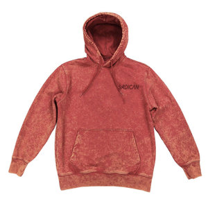 Vente en gros Sweat à capuche personnalisable style streetwear basique 100% Coton délavé à l'acide, intérieur brossé doux, poche, texture délavée unique - Product Image 1