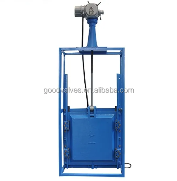 Large Size Electric Penstock Sluice Gate Valve is mainly used for drainage flood control irrigation water conservancy