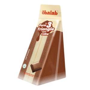 เค้กสามเหลี่ยมโอบาลาบ รสออริจินัล อบสดใหม่ เนื้อนุ่ม แพ็คเดี่ยว ขนมหวานสำหรับซูเปอร์มาร์เก็ต ขายส่ง - Product Image 1