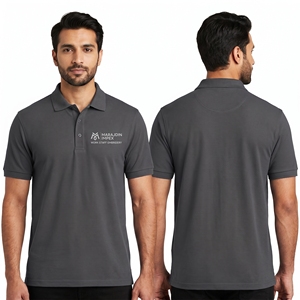Polo brodé avec logo personnalisé, bleu marine, uniforme d'entreprise, t-shirt polo en piqué polyester pour hommes, vente en gros en Australie - Product Image 2