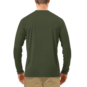 T-shirt à manches longues pour homme, poids lourd, automne/hiver, vêtements décontractés, t-shirt à manches longues - Product Image 4