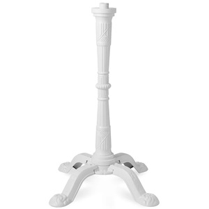 Kwang Hsieh 15" White Aluminium Vintage Antique <b>Gumball</b> Machine Stand - Product Image 1
