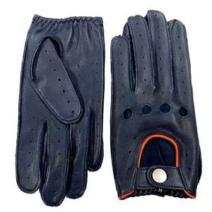 Gants de conduite en cuir souple pour hommes et femmes, durables, confortables, respirants, élégants, protection des mains pour la conduite - Product Image 4