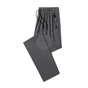 Pantalones Deportivos para Hombre, Color Azul Rey, Transpirables, con Cintura Elástica, para Gimnasio, Corte Ajustado - Product Image 3