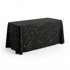 Housse de table extensible en sublimation, nappe en polyester personnalisée pour les salons, événements, expositions et la vente en gros - Product Image 3