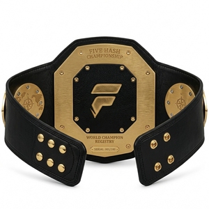 Ceinture de championnat professionnelle alliant un design élégant, des matériaux robustes et une fabrication soignée pour des victoires mémorables - Product Image 5