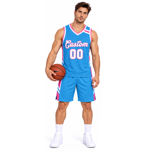 <b>Mens</b> Sublimation Basketball Jersey Athletic Performance Sports <b>Shirt</b> Custom Team Uniform OEM ODM Factory Direct Supply - Product Image 5