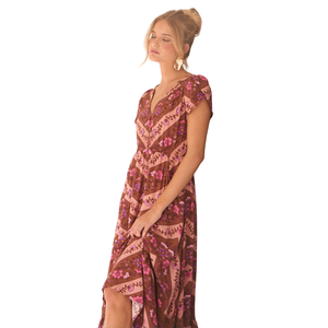 Vestido Maxi Casual de Verano con Cintura Imperio para Mujer - Product Image 5