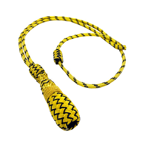 Accessoire décoratif artisanal personnalisable en forme de nœud de sabre avec pompon pour cosplay, exposition et collectionneurs - Product Image 2