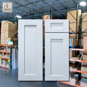 Directement de l'usine du Vietnam Armoires de cuisine RTA en bois de bouleau massif Panneau surélevé blanc Charnière Tiroir Glissière Unités Cadre en contreplaqué - Product Image 2