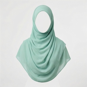Foulard long de soirée pour femme, imprimé léopard, effet froissé, de créateur, de qualité supérieure, doux, tendance, élégant, pour musulmanes - Product Image 1