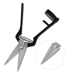 Tijeras para Recortar Pezuñas de Caballos, Reutilizables, de Acero Inoxidable, con Cuchillas Dentadas Afiladas, para el Cuidado de Pezuñas de Ganado - Product Image 1