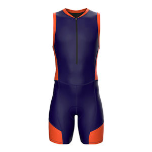 Camiseta de Triatlón Personalizada para Hombre, Sin Mangas, Reversible, Cortavientos, Tallas Grandes, Material Spandex/Poliéster, Técnicas de Impresión Digital, OEM - Product Image 6