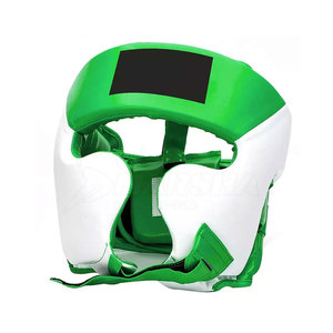 Leather Boxing Helmets Adults Boxing Head Guard Training Boxing Headgear <b>Face</b> Protector - Product Image 1