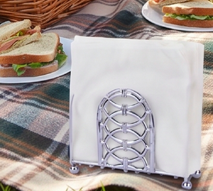 Portarrollos de Papel de Alta Calidad en Metal con Acabado Plateado, Ideal para Almacenamiento en Baños Grandes y Decoración de Cocina - Product Image 6