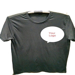 เสื้อยืดสำหรับผู้ชายระบายอากาศได้ยาวนานจากผ้าโพลีเอสเตอร์ผ้าฝ้ายโพลีเอสเตอร์ - Product Image 1