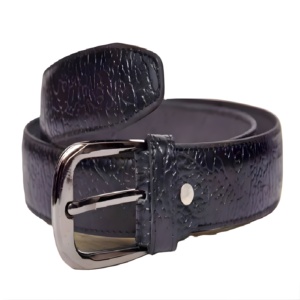 Cinturones Negros Texturizados de Moda para Hombre, Calidad Premium, Duraderos, Ajustables, Elegantes, Cómodos para Uso Diario, Accesorios Modernos 2026 - Product Image 3