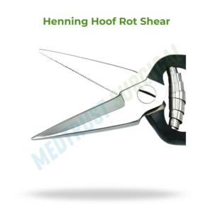 Tijeras veterinarias Henning Hoof Rot Shear para recortar pezuñas de ganado, para el cuidado de las patas del ganado. - Product Image 2