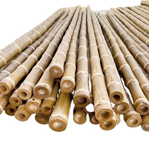 Piquets de jardin en bambou naturel Piquet en bambou pour bâtiment de jardinage personnalisé - Product Image 1