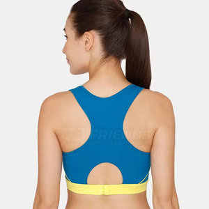 Women Sports <b>Bra</b> High for Yoga Running Gym Fitness Workout Adjustable <b>Straps</b> Breathable Mesh Lightweight Eco-Friendly - Product Image 3