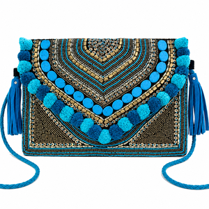 Bolso de Mano de Alta Calidad para Mujer, Casual, para Uso Diario, Hecho a Mano, Bordado, Accesorios para Fiestas, Bolsos Bordados - Product Image 5
