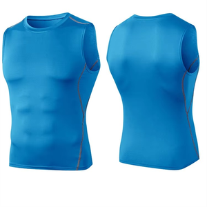 Gym Clothes <b>Men</b> Fitness tank Top 100% Polyester High Quality Breathable Quick Dry <b>Men</b> <b>Running</b> Workout <b>Vest</b> - Product Image 1