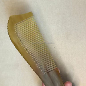 Natural Buffalo Ox Horn Comb Anti Static Handmade Comb <b>Hair</b> <b>Brush</b> Exquisite Sandalwood Handle Horn Teeth <b>Wooden</b> Comb for Women - Product Image 3